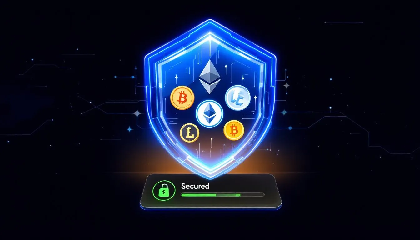 Digital asset security illustration